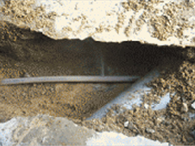 누수 현장 사진