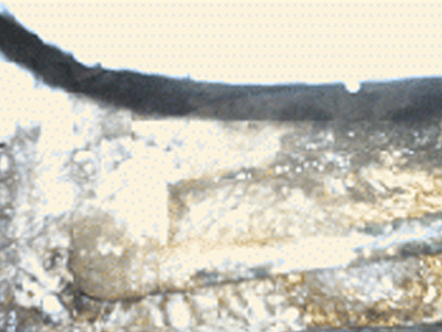 누수 현장 사진