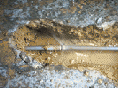 누수 현장 사진