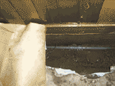 누수 현장 사진