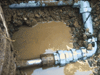 누수 현장 사진