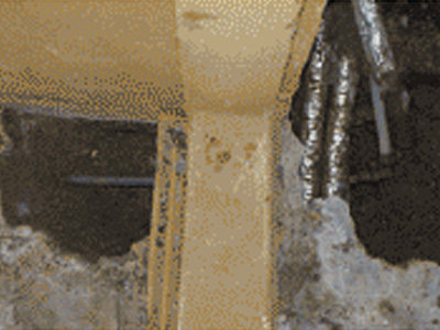 누수 현장 사진