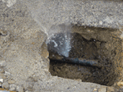 누수 현장 사진