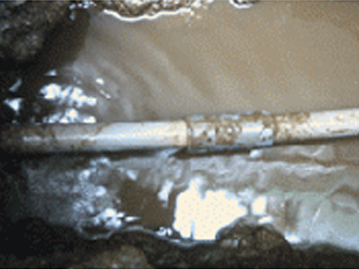 누수 현장 사진