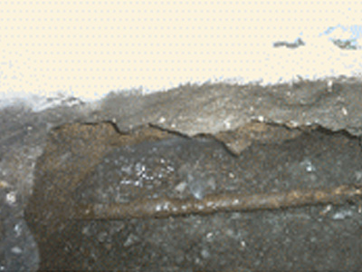 누수 현장 사진