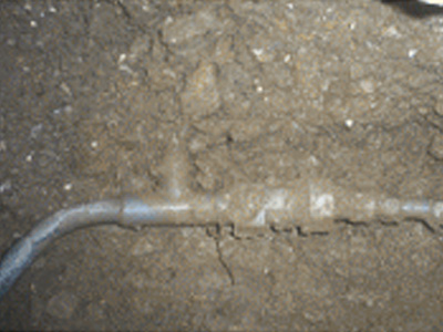 누수 현장 사진