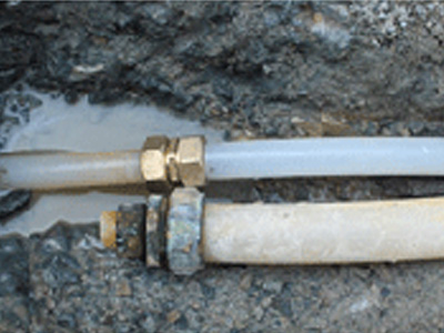 누수 현장 사진