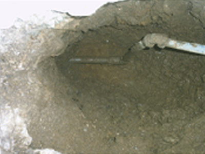 누수 현장 사진